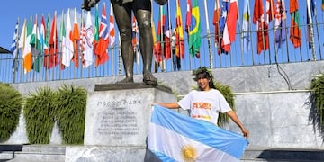 La eldoradense Sandra Rolón completó por sexto año consecutivo el Spartathlon en Grecia.