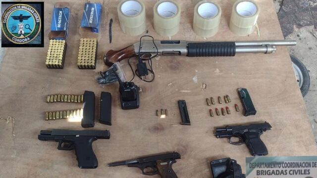 Allanamiento en La Calera.