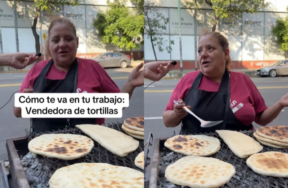 Vende tortillas en la calle, reveló su sueldo y estallaron las redes sociales