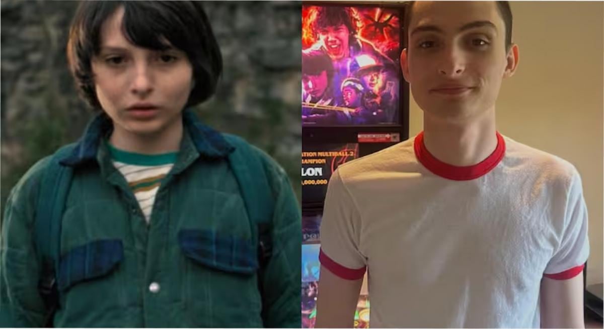 Cambio de imagen de Finn Wolfhard de "Stranger Things".