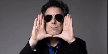 Andres Calamaro se presentó en el Movistar Arena.