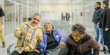 Jalil inauguró la Terminal de Ómnibus renovada de Santa María.