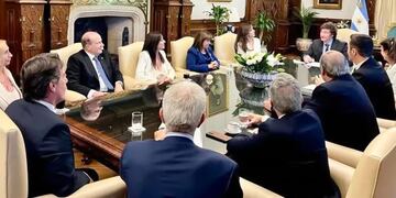 Este jueves no hubo reunión de Gabinete. Foto: Los Andes