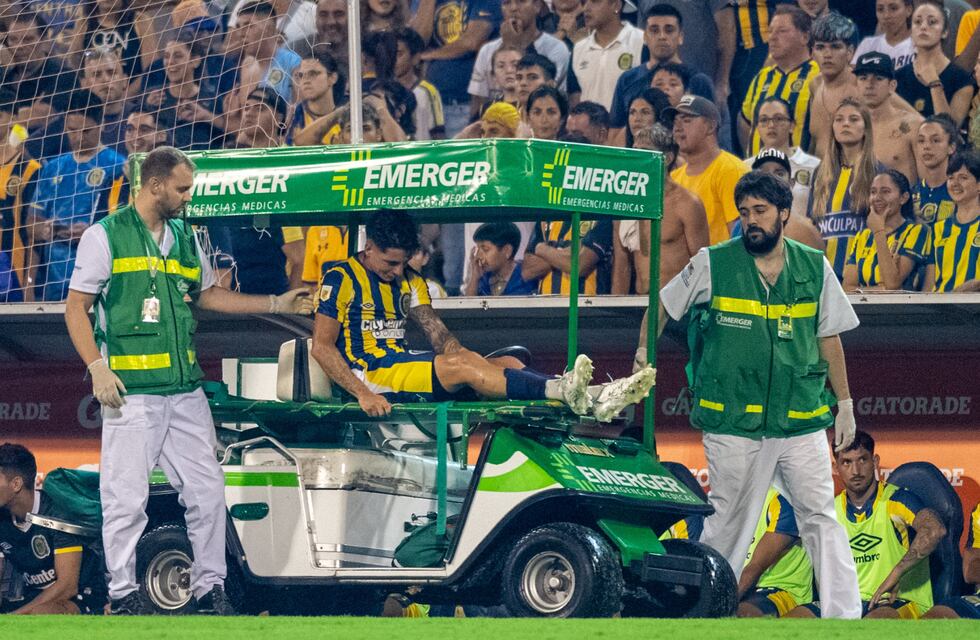 Francis Mac Allister sufrió un esguince de rodilla y se sumó a los lesionados de Rosario Central