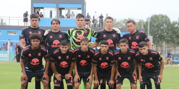 La formación de la Reserva en el inicio de la Copa Proyección (Prensa Belgrano)