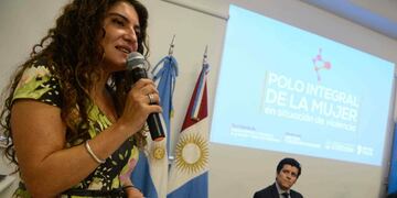 Claudia Martínez, ministra de la Mujer, lleva adelante el programa Salud de la Mujer (José Hernández / Archivo)