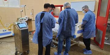 Nuevos equipos en el hospital Enfermeros Argentinos.