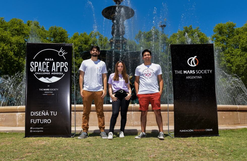 Tres mendocinos son los campeones mundiales del concurso “NASA Space Apps Challenge”