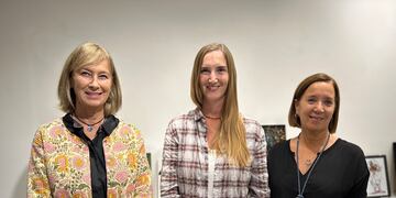 Teresa Dalla Fontana, Susana Llenza y Lucía Stubrin, fueron las responsables de la selección de las piezas.