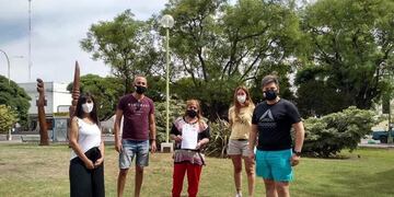 Silvia Alfaro, Mariano Ojeda, Encarnación Quiroga, Natalia Zuzaya, Santiago Maidana