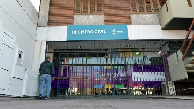 Registro Civil del Gran Mendoza
Foto: Orlando Pelichotti / Los Andes