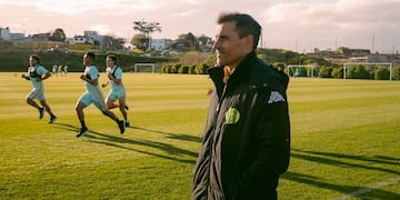 Con Guillermo Farré al frente, Aldosivi sumó dos triunfos seguidos. Y mete presión a Talleres (Prensa Aldosivi).