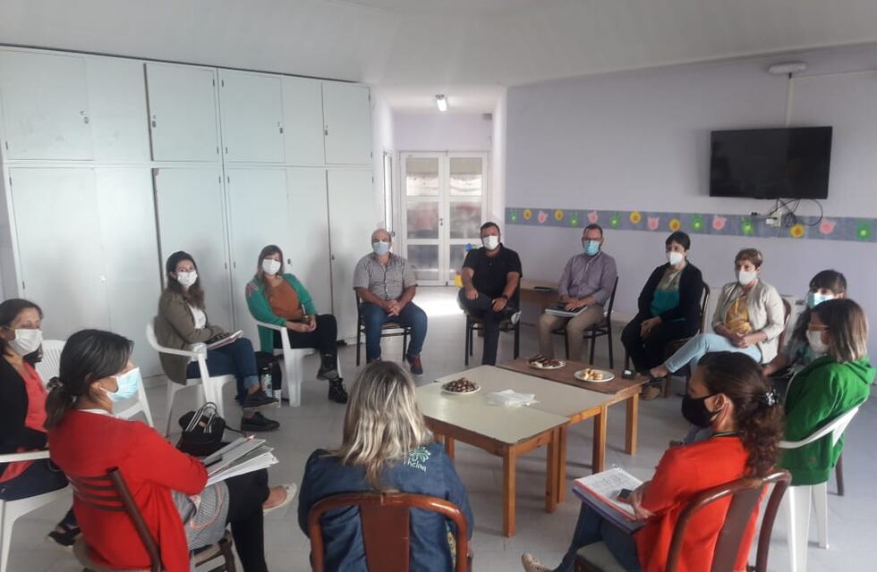 La red para las infancias local se reunió con Autoridades Provinciales