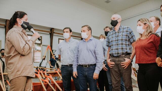 El Gobernador, Oscar Herrera Ahuad, recorrió la zona norte de la provincia