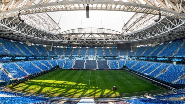 El estadio Gazprom Arena de San Petersburgo finalmente no será la sede de la final de la UEFA Champions League.