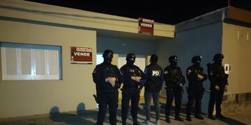 Allanamiento de la PDI en Sunchales