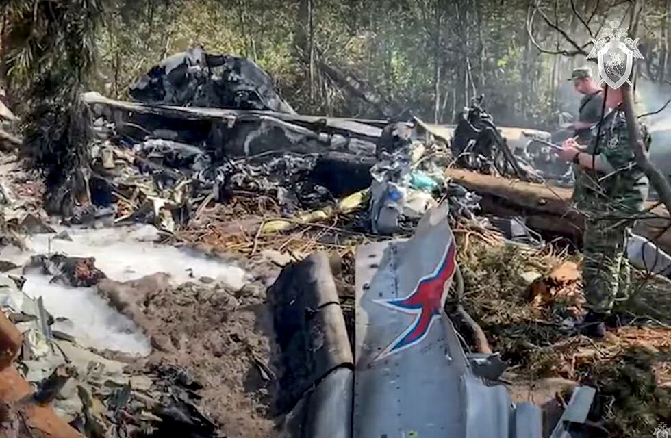 Moscú: se estrelló un avión militar ruso y murieron tres personas