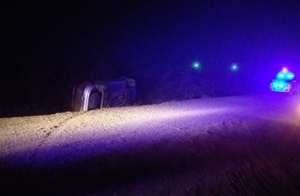 Vuelco en el camino de la Fronterita