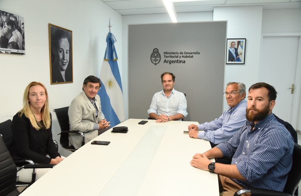 Concepción del Uruguay: el intendente Oliva realizó gestiones en el Ministerio de Hábitat de la Nación