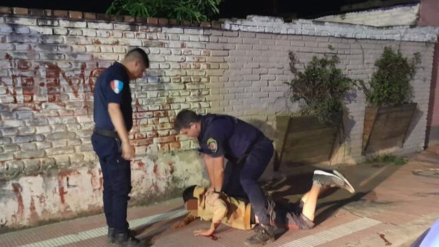 El ladron fue descubierto a través de las cámaras de seguridad.