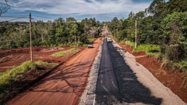 Continúan ejecutando obras en Eldorado.