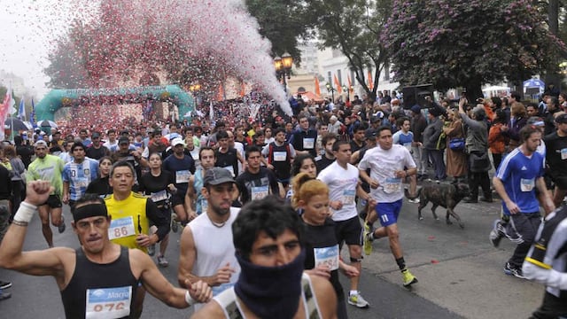 Un clásico. La Maratón Córdoba se corre de manera ininterrumpida desde hace 23 años. // Foto: Pedro Castillo / Archivo