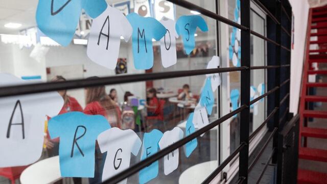 Una escuela de Villa Mercedes utiliza el Mundial Qatar 2022 para motivar a sus alumnos a aprender.