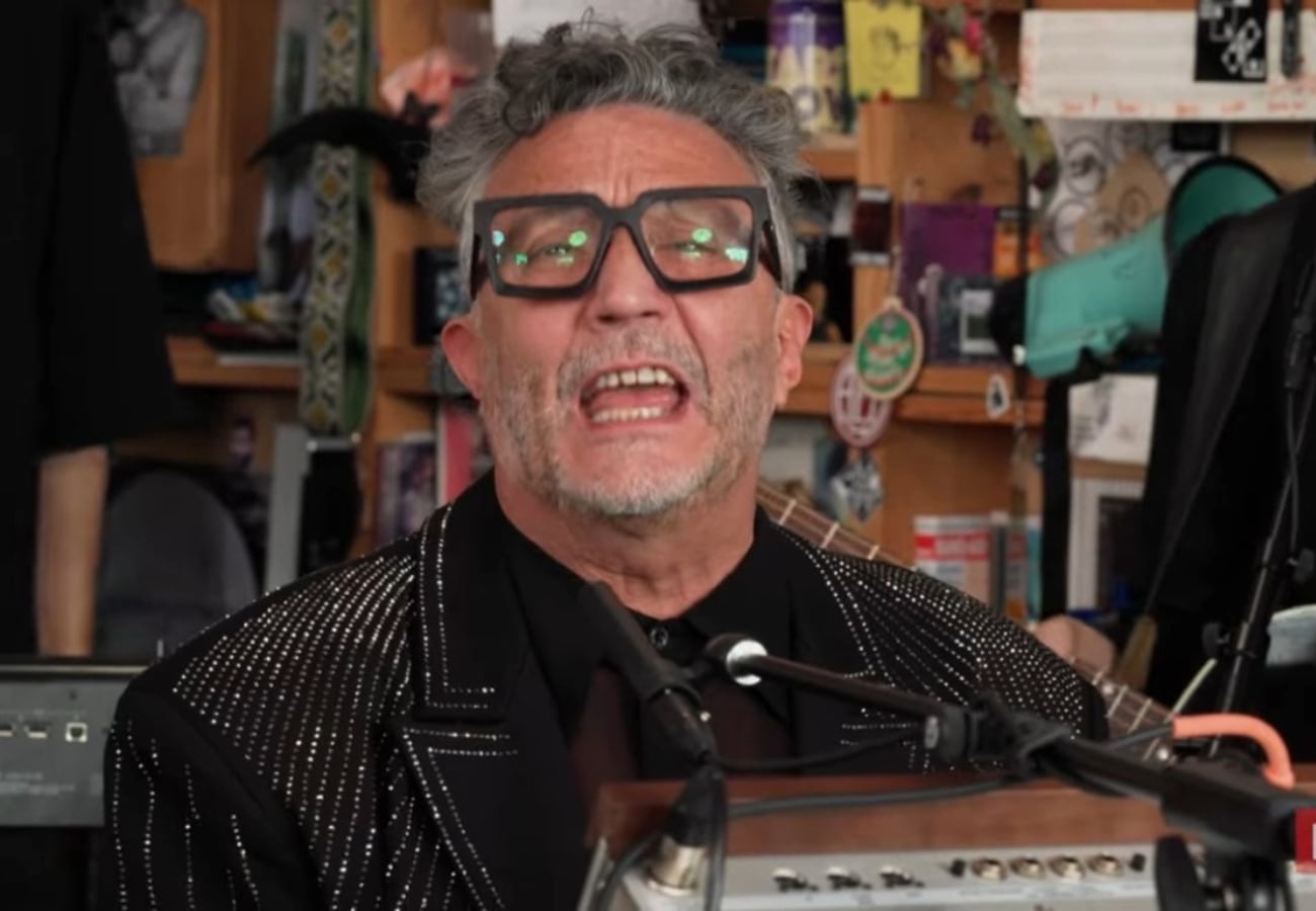 Fito Páez llegó al Tiny Desk