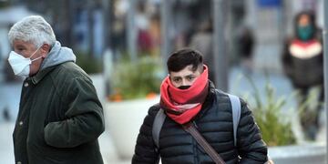 Mañana muy fría en la ciudad de Córdoba.