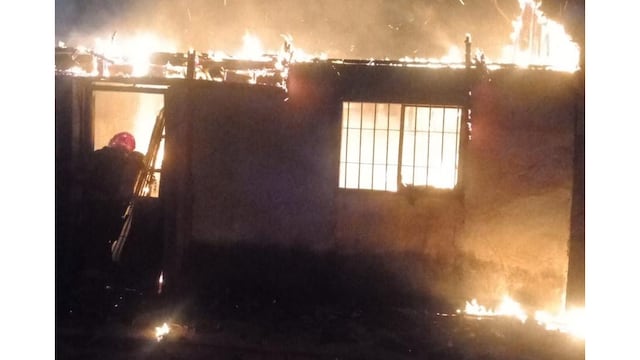 Tragedia. Se incendió una casa y murió un hombre de 63 años en Córdoba. (Policía)