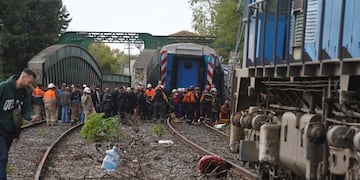 El accidente del tren San Martín.