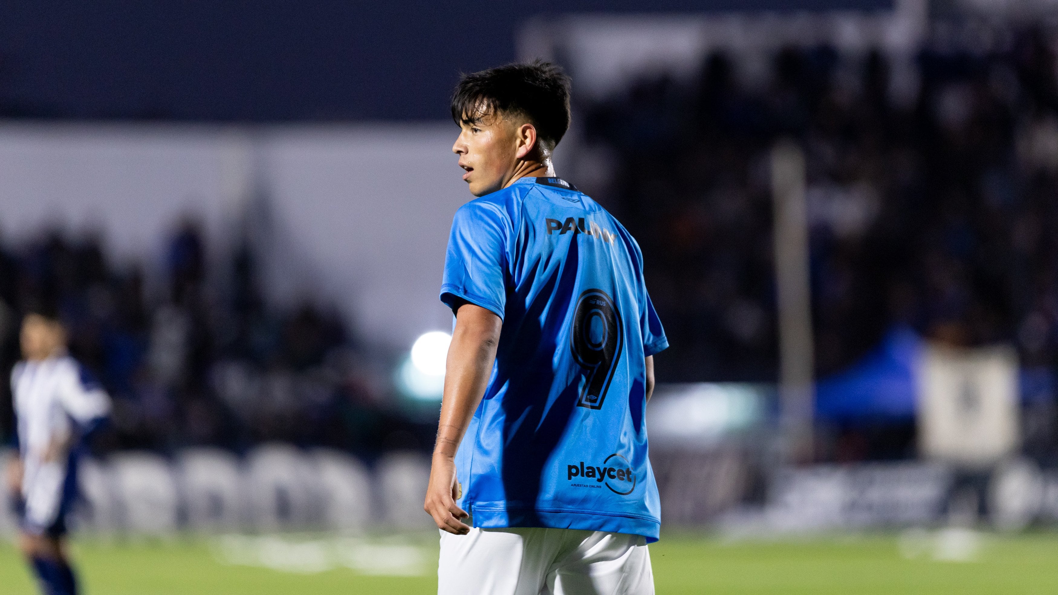 El "Chinito" Gonzalo Zelarayán puso el 1 a 0 de Belgrano ante Talleres.