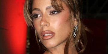 Al borde de la censura, Tini Stoessel posó con un corpiño transparente y se llevó todas las miradas