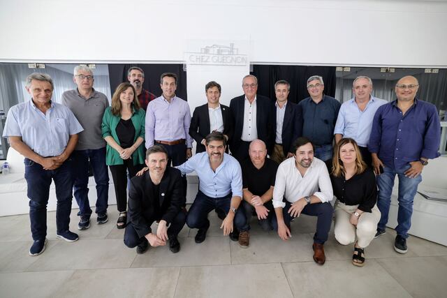 Miguel Lunghi, intendente de Tandil, se encontró con Axel Kicillof y mostró preocupación por la situación en la Provincia