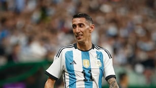 El futbolista de Benfica está en Estados Unidos con la selección argentina.