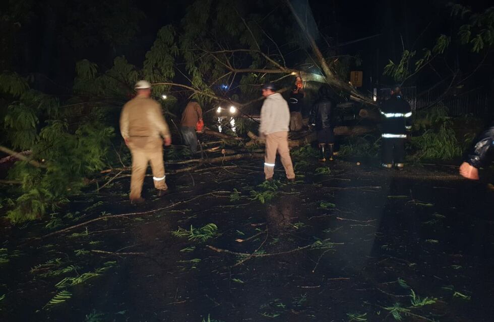 Más de 20 viviendas afectadas en Montecarlo por la tormenta