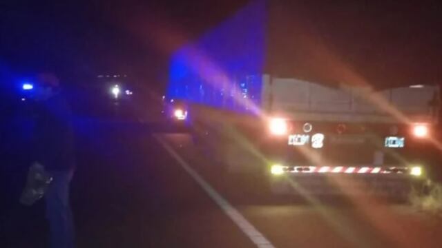 Accidente fatal en Cerro Azul: un motociclista fallecido.