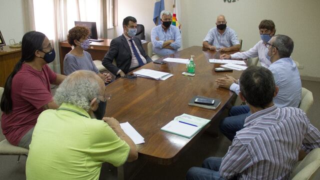 Reunión en la CEAL por la campaña de vacunación