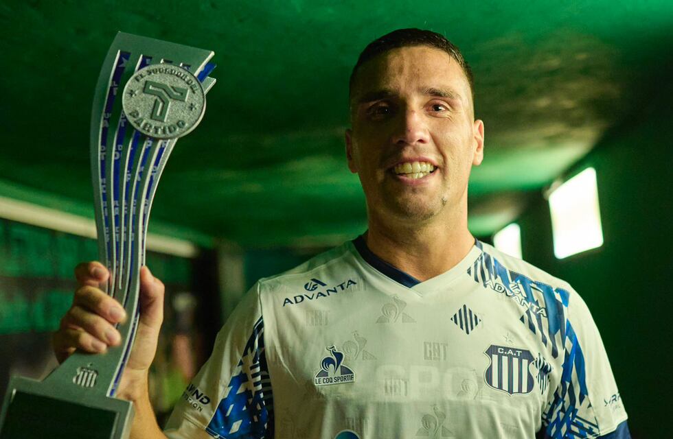 Talleres: el desahogo con llanto de Gastón Benavídez por el gol del triunfo en San Juan