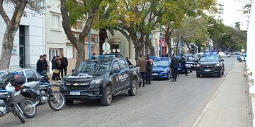 Fuerte operativo policial para detener a tres cordobeses en Rafaela