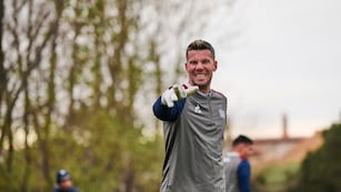 Figura en Talleres y muy identificado con el club, Guido Herrera fue tentado por el DT de River (Prensa Talleres).