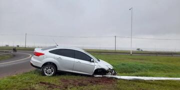 Afortunadamente, solo se registraron daños materiales..