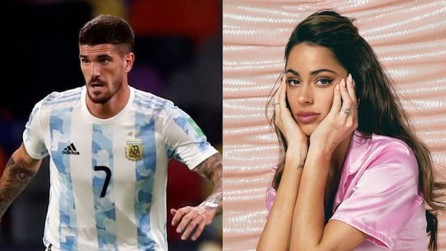 Tini Stoessel y Rodrigo de Paul.
