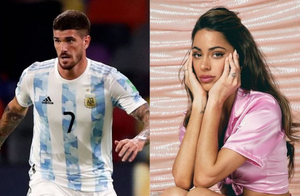 Tras confrmarse el romance, Rodrigo de Paul le dedicó un tierno mensaje a Tini Stoessel en Instagram
