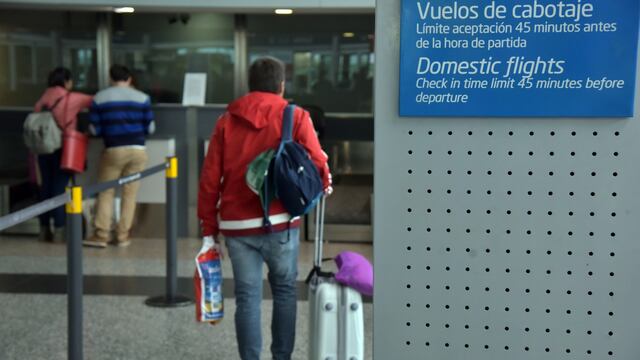 Vuelos. En octubre, la cantidad de pasajeros transportados en vuelos de cabotaje estuvo casi en el mismo nivel que en igual mes de 2019. (Facundo Luque/La Voz/Archivo)