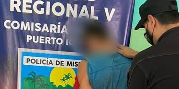 Un joven fue detenido tras el robo de un televisor en Puerto Iguazú.