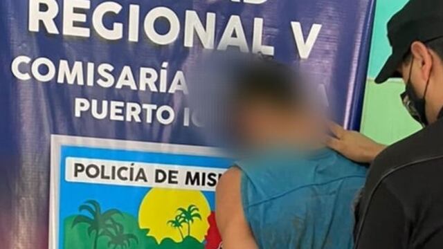 Un joven fue detenido tras el robo de un televisor en Puerto Iguazú.