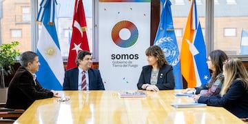 El Embajador de Turquía y la Coordinadora residente de Naciones Unidas visitaron Ushuaia