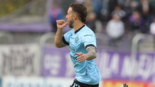 El Turquito Ibrahim Hesarm encendió la previa del Instituto-Belgrano (Prensa Belgrano).