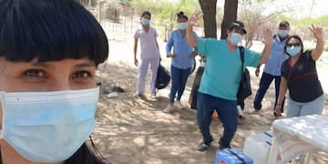 Libia Tujuayliya Gea Zamora estudió en Cuba y hoy dirige un Programa de Fortalecimiento de la Atención Primaria de la Salud en Santa Victoria del Este.